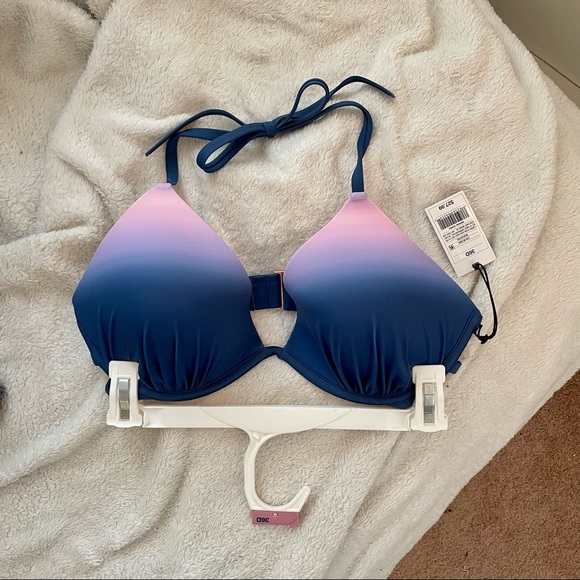 Shade and Shore Ombré Push Up Bikini Top - Picture 1 of 7